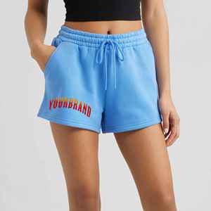 Shorts de Playa para Mujer, Tejidos, 100% Algodón, Deportivos, 120g, Cómodos, Transpirables, de Secado Rápido, para Verano, Casuales, Modernos, para Uso Diario - Product Image 1