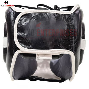 อุปกรณ์ป้องกันศีรษะทำจากหนังมืออาชีพปรับแต่งได้มีบริการ OEM - Product Image 5