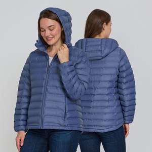 Chaqueta Acolchada Impermeable para Mujer con Relleno de Algodón, Diseño Estampado Ecológico, Colores y Tallas Personalizadas, Lista para el Clima Frío - Product Image 3