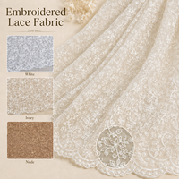 Tissu en dentelle de haute qualité, nouveau design, accessoires vestimentaires, textile pour costumes de mariage, textiles d'ameublement et artisanat DIY