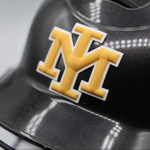 Pare-chocs de casque de baseball personnalisés avec adhésif 3M 2D 3D double bande pour logos d'équipes - Product Image 1