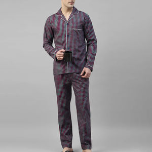 Conjuntos de Pijamas de Satén sin Mangas para Hombre, Ligeros para Verano, Ropa de Dormir Cálida y Transpirable para Invierno, para Adultos - Product Image 2