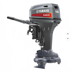 Moteur hors-bord à essence 2 temps 5HP-60HP neuf avec commande par timon pour bateau de pêche gonflable - Product Image 1