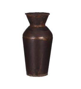 Long-lasting premium wrought iron flower <b>vases</b> with stunning detailed <b>engravings</b> for elegant floral decor arrangements - Product Image 1