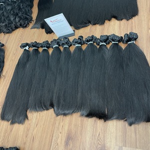 MEJOR VENTA: Extensiones de cabello de trama de máquina con cabello vietnamita Precio al por mayor Listo para enviar - Product Image 2
