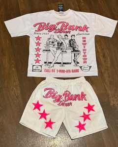 Ensemble de shorts pour hommes en coton 100% de haute qualité, coupe décontractée, imprimé, prix de gros bas, respirant - Product Image 1