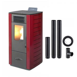 Estufa de Pellet con chaqueta de aire para casa y apartamento, calidad superior, excelente eficiencia, para interior, chimenea - Product Image 6