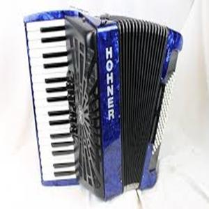 Accordéon Diatonique Hohners Bravo Ill 72 Noir avec Soufflet Bleu, Conformation Chromatique, Prêt à Expédier - Product Image 3