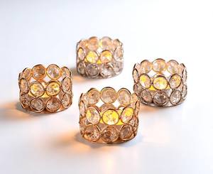 Beau bougeoir en fer pour la décoration de la maison et les fêtes Paquet cadeau de Noël parfait - Product Image 2