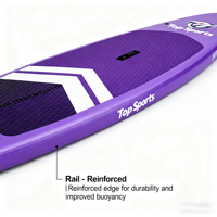 Planche de SUP gonflable personnalisée en PVC/EVA – Ensemble complet unisexe pour paddleboard expert