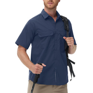 Camisas de Pesca de Calidad Superior con Cuello Camisero, Transpirables y Amigables con la Piel, Camisas de Pesca Lisas para Hombre - Product Image 2