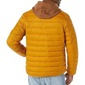 Veste matelassée courte pour homme de haute qualité, à fermeture éclair, OEM, pour l'extérieur, d'hiver, brillante, rembourrée, HIGH STREET - Product Image 3