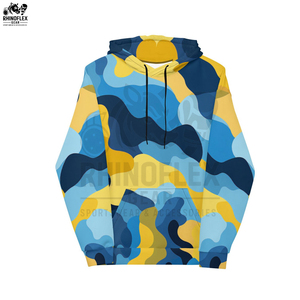 Sudadera con Capucha de Camuflaje de Alta Calidad, Estilo Pullover Personalizado, Básica, Mezcla de Algodón, Ropa Urbana, Sudaderas con Capucha de Camuflaje para Hombre - Product Image 6