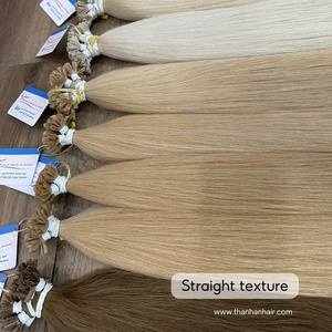ผมต่อแบบ100% ผมมนุษย์สีดำและสีอื่นไม่มีใยสังเคราะห์ผมตรงธรรมชาติ - Product Image 4