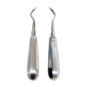 Elevador de raíz dental Flohr Elevadores de raíz Derecho y recto Logotipo personalizado Instrumentos dentales médicos - Product Image 4