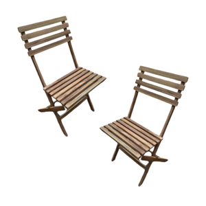 Chaise pliable à base d'eau en bois de teck chaise de jardin chaise d'extérieur pour meubles de bistrot et de restaurant - Product Image 5