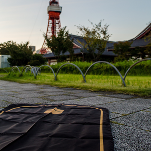 Regalo islámico Eid, alfombrilla de oración de viaje plegable musulmana, forma de Mihrab impermeable, venta al por mayor, TAKVA The Pocket Sejadah Classic Collection - Product Image 4