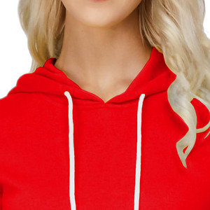 Femmes de haute qualité pull à capuche goutte épaule tricoté polaire manteau solide pull avec capuche grande taille sweats à capuche pour femme - Product Image 4