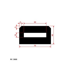 Chất lượng tốt nhất EPDM cao su chắn bùn cản cho nhà máy đóng tàu xe tải nói chung ngành công nghiệp đã sẵn sàng cho xuất khẩu tùy chỉnh quá trình cắt bao gồm - Product Image 4