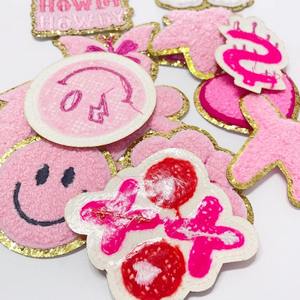 Parches bordados de letras de animales de diseño personalizado de la mejor calidad, parches de letras para planchar al por mayor para ropa - Product Image 2