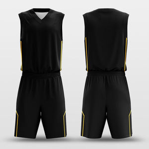 Maillots de basket-ball unisexes en gros, impression numérique personnalisée, respirant, séchage rapide, grande taille, antibactérien, anti-UV, veste d'échauffement - Product Image 3