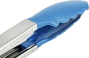 Pince de service moderne en noir et argent Look de qualité supérieure Design élégant Parfait pour la maison Cuisine Utilisation Accessoires de mariage Outil de salle à manger - Product Image 3