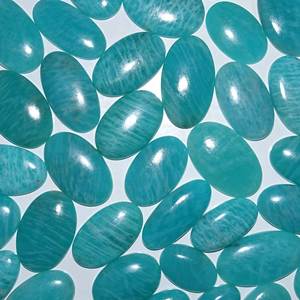 Lote de cabujón de piedras preciosas sueltas pulidas de amazonita Natural de alta calidad para la fabricación de joyas, piedras preciosas de cristal de amazonita Natural - Product Image 5