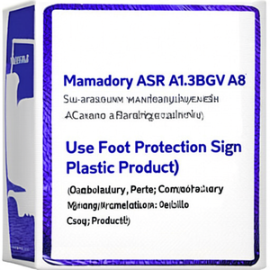 Señalización de Protección para Pies, Producto de Plástico, Cumple con ASR A1.3/BGV A8 - Product Image 2