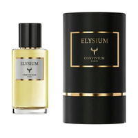 Convivium Paris France 50ml Elysium Parfum Unisexe de Luxe Liquide Parfum Longue Durée et Extrait de Parfum Mixte