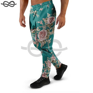 Nouveau design personnalisé broderie bouffée détaillant 500gsm polaire couleur pure coupe ample droite pantalon de jogging pour hommes style - Product Image 3