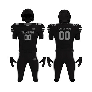 Uniforme de fútbol americano personalizado, conjuntos de equipo con impresión de logotipo, color personalizado, 100 por ciento, alta calidad, bajo MOQ - Product Image 4