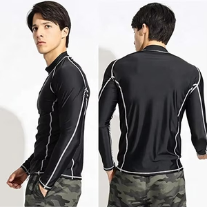 Rashguard Moderno de Manga Larga Personalizado para BJJ, MMA, Jiu-Jitsu, Rashguard de Manga Larga Hecho a Medida para Hombre - Product Image 2
