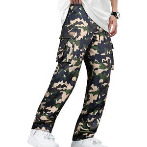 กางเกงขาสั้นผ้าคอตตอนหลายกระเป๋าสำหรับผู้ชายกางเกงกีฬากางเกงผ้าคอตตอนแบบลำลองกางเกงคาร์โก้100% คุณภาพสูงสำหรับฤดูร้อน - Product Image 2