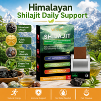 Bandes orales de Shilajit, d'origine himalayenne, énergie naturelle, stimulation immunitaire, dissolution rapide, 10 bandes, OEM, étiquette privée