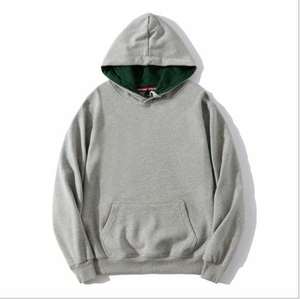 Sweat à capuche de sport à manches longues pour hommes de haute qualité couleur personnalisée solide 100% polaire de coton fabriqué au Pakistan-pour l'hiver - Product Image 6