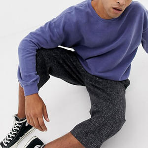 Cuello redondo Nuevo estilo Logotipo personalizado Jersey Sudadera Sin capucha Sudaderas de algodón Sin capucha Sudaderas con capucha blancas lisas - Product Image 2