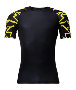 Camiseta de Protección Solar para Mujer de BJJ, Estampada, de Poliéster/Nailon, Mangas Largas, Ligera, Secado Rápido, Anti-UV, Transpirable e Impermeable - Product Image 1