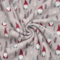 Couverture personnalisée en flanelle polaire imprimée par sublimation pour Noël, idéale pour les cadeaux d'entreprise et la décoration hôtelière