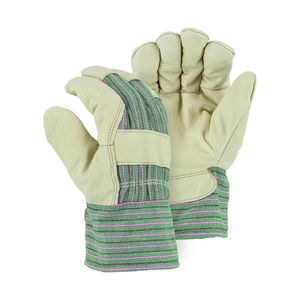 Guantes de Palma de cuero de primera calidad hechos para trabajo industrial y al aire libre Guantes DE SEGURIDAD cómodos para herramientas y maquinaria de manejo - Product Image 3