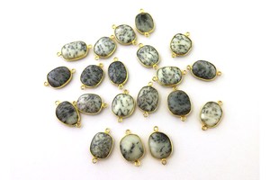 Colgante de piedras preciosas de ópalo de dendrita Natural de forma desigual de Plata de Ley 925 de 12x15MM, joyería de piedras preciosas, colgante de ópalo de gran tamaño - Product Image 2