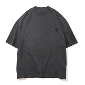เสื้อยืดโอเวอร์ไซส์สำหรับผู้ชายผ้าฝ้าย100% ออกแบบโลโก้ได้ตามต้องการ - Product Image 4
