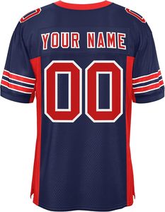 Camisetas de fútbol impresas personalizadas de alta calidad, poliéster transpirable, cortas, que absorben el sudor, número de nombre personalizado para equipos, clubes - Product Image 2