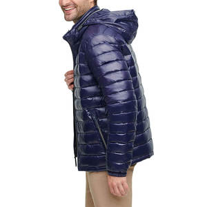 Venta caliente Último Diseño Hombres Chaqueta Puffer Peso Ligero Suministro Directo de Fábrica Moda de Invierno Hombres Puffer Chaquetas - Product Image 4