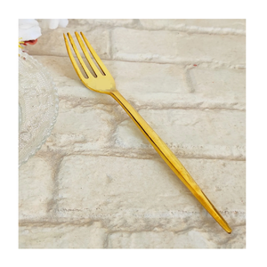 Juego de cubiertos de cuchara de tenedor de latón de lujo Cena de oro uso hecho a mano Cuchara y tenedor para restaurantes de cena Cubiertos - Product Image 4