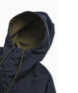 Chaqueta Cortavientos Personalizada de Talla Grande, Nuevo Estilo de Moda, Transpirable, Cortavientos de Nailon Reversible - Product Image 6