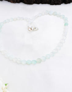 ลูกปัดโอปอลสีน้ำเงินทรงสี่เหลี่ยมเรียบแบบธรรมชาติ สำหรับทำเครื่องประดับอัญมณี สร้อยคอ - Product Image 6