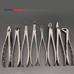 Venta al por mayor de 8 piezas de alta calidad de dientes eléctricos juego de fórceps de extracción de instrumentos quirúrgicos y accesorios de taladro - Product Image 3