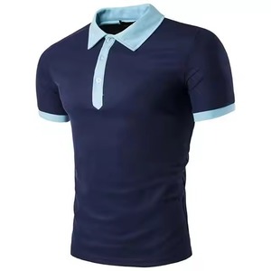 Camisetas de polo de alta calidad para hombre, ropa de verano OEM personalizada, camisetas de fábrica ecológicas de algodón/poliéster de Color sólido - Product Image 1