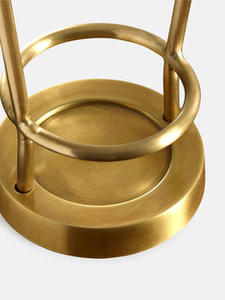 Vase Shape Umbrella Stand in Powder-Coated Metal with Golden Finished Perfect for Indoor Home Decoration and <b>Rain</b> <b>Gear</b> Storage - Product Image 2