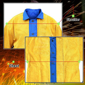 Chaqueta de Soldadura de Invierno Resistente, Ligera e Impermeable, de Alta Calidad para Trabajo - Product Image 4